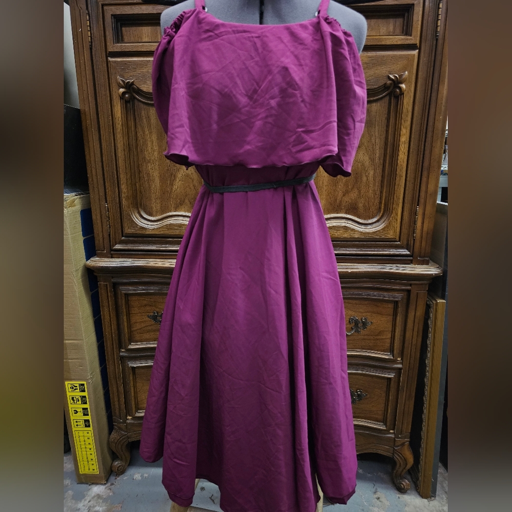 Sheetal purple light weight dress